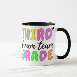 Third Grade Teacher, Back To School, Teacher Team  Mug