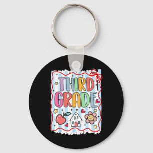 Third Grade Team Back To School 3rd Grade  Keychain