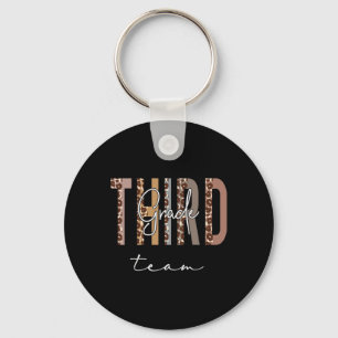 Third Grade Team Hello Byck To School Appreciation Keychain
