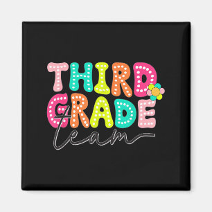Third Grade Team Teacher Back To School 3rd Grade Magnet