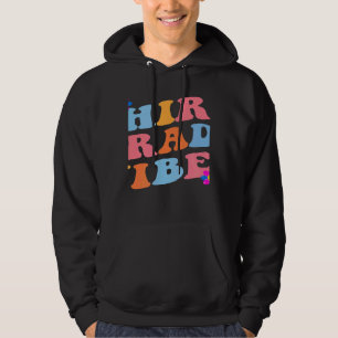Third Grade Vibes Retro Teacher Kids Women Back to Hoodie