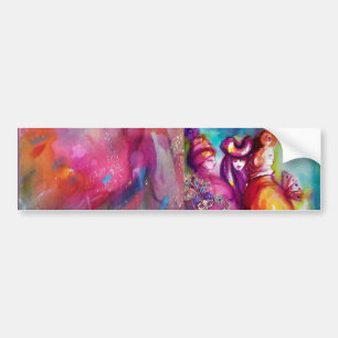 THIRD MASK / Venetian Masquerade Bumper Sticker