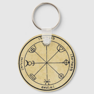 Third Pentacle of Mercury Keychain