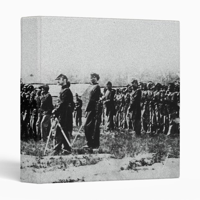 Third Regiment Infantry Civil War Coloured Troops Binder (Front/Spine)