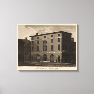 Third Street in Philadelphia Canvas Print