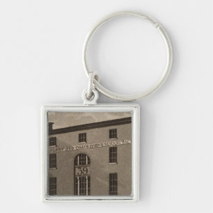 Third Street in Philadelphia Keychain