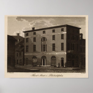Third Street in Philadelphia Poster
