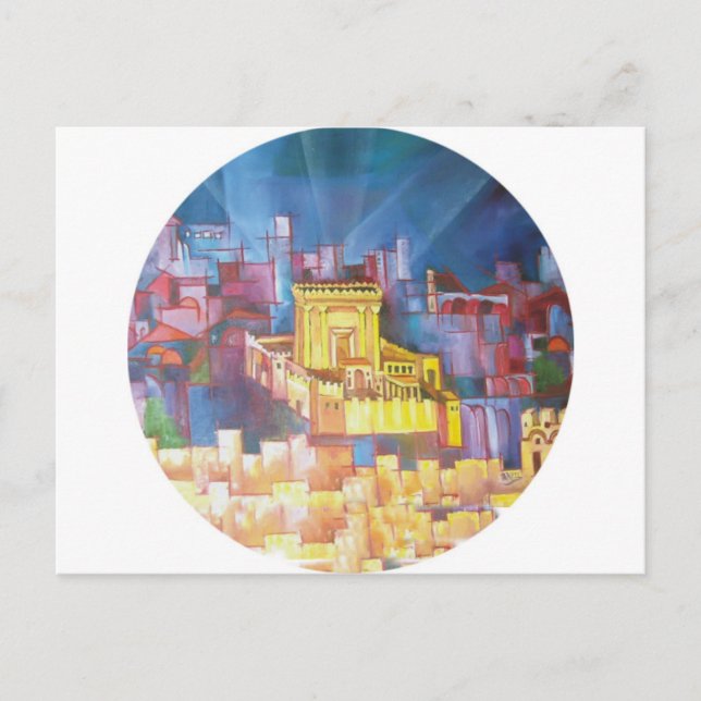 Third Temple of Jerusalem Postcard (Front)