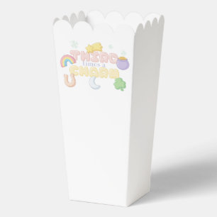 Third Times a Charm, Lucky Charm 3rd Birthday Favor Box