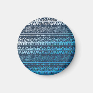 Third tribal ethnic, seamless pattern. magnet