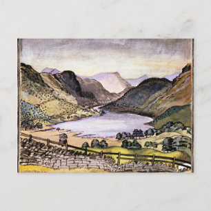 Thirlmere, artwork by Paul Nash Postcard