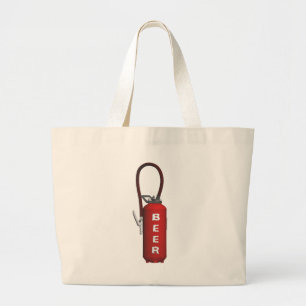 Thirst Quencher Beer Large Tote Bag