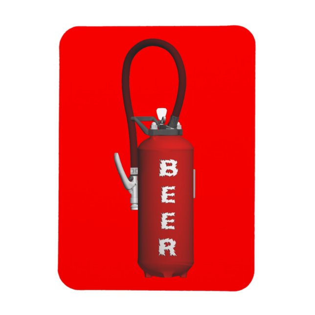 Thirst Quencher Beer Magnet (Vertical)