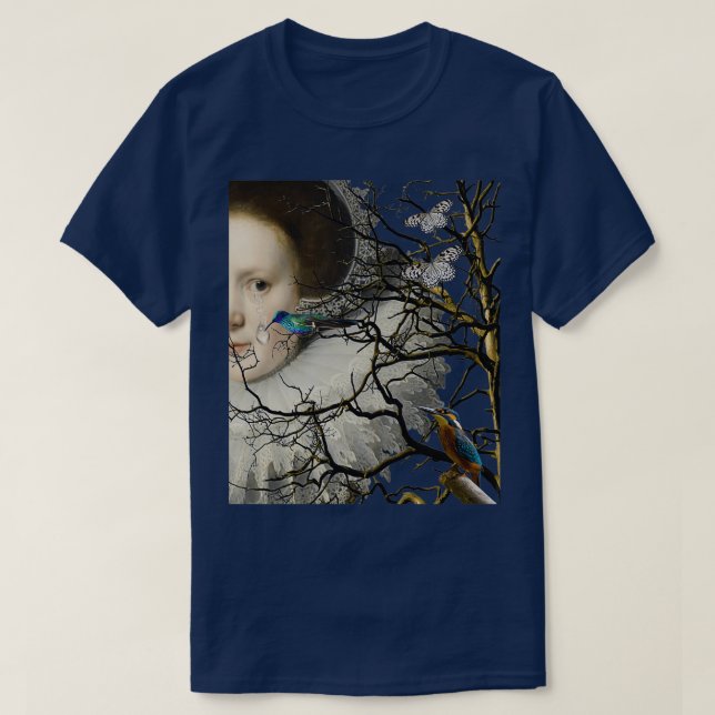 Thirsty colibri T-Shirt (Design Front)