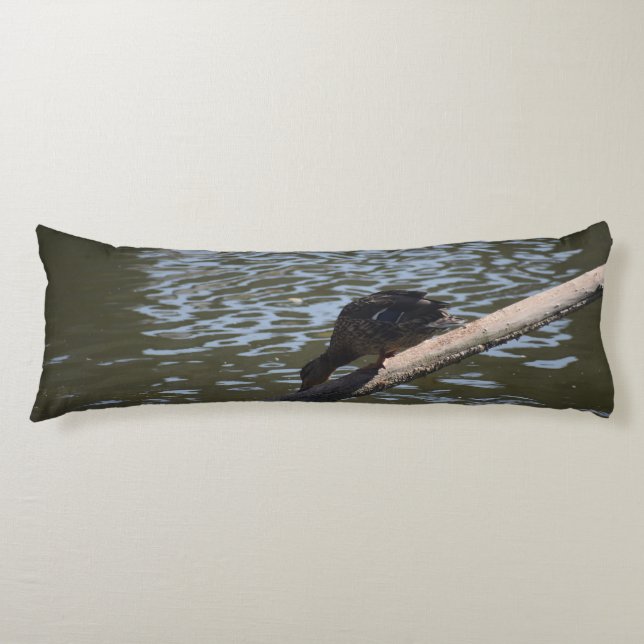 Thirsty Duck Body Pillow (Front)
