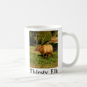 Thirsty Elk Coffee Mug