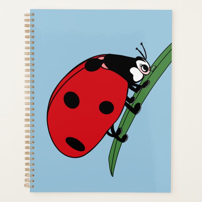 Thirsty Ladybug  Planner (Front)