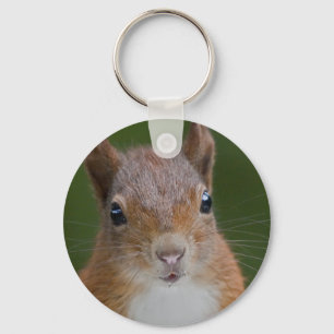 Thirsty Squirrel Keyring