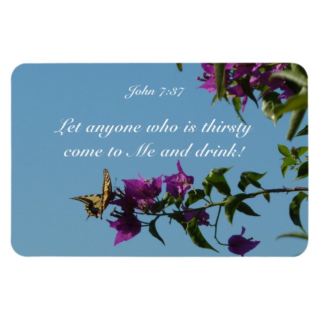 Thirsty Swallowtail Magnet (Horizontal)