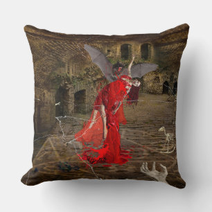 Thirsty Throw Pillow