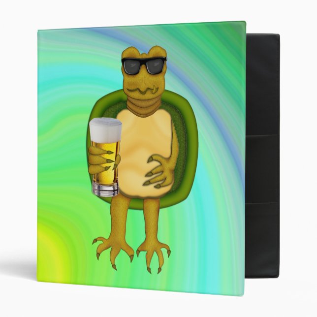 Thirsty Turtle Binder (Front/Inside)