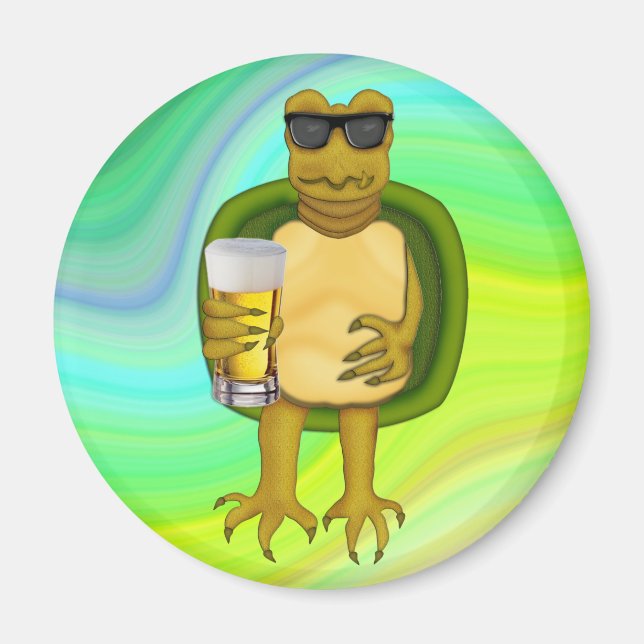 Thirsty Turtle Magnet (Front)