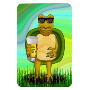 Thirsty Turtle Magnet
