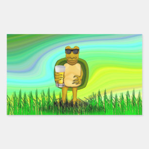 Thirsty Turtle Sticker