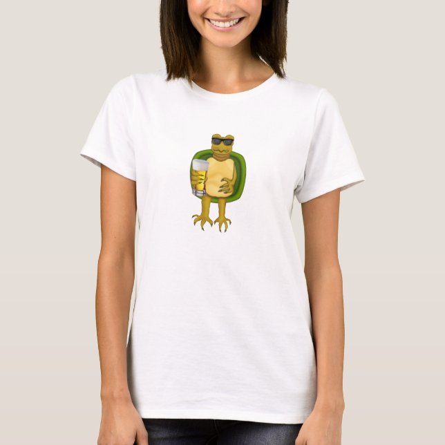 Thirsty Turtle T-Shirt (Front)