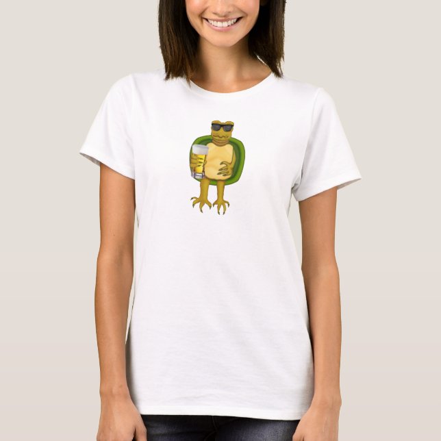 Thirsty Turtle T-Shirt (Front)