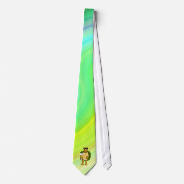 Thirsty Turtle Tie (Front)