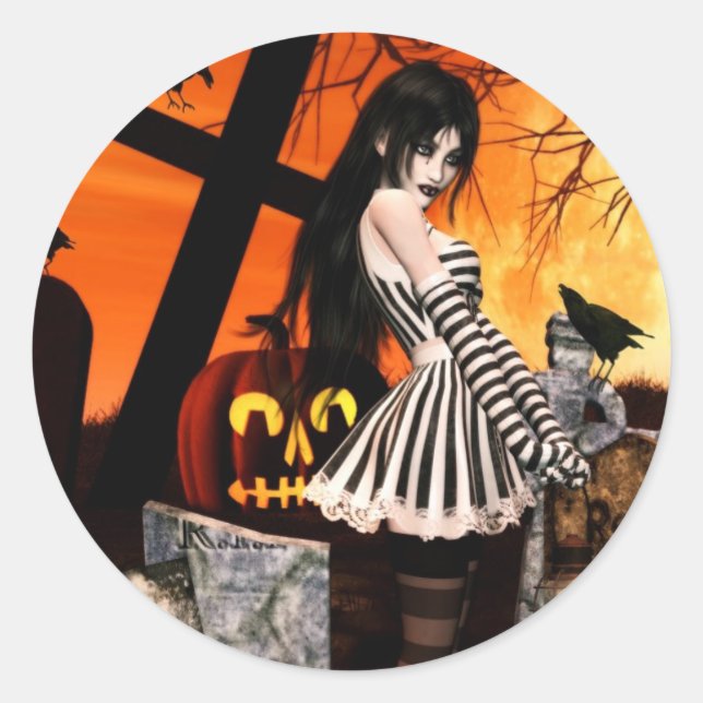 Thirteen Classic Round Sticker (Front)