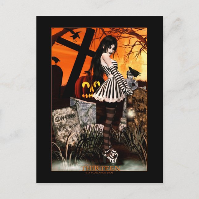 Thirteen Postcard (Front)