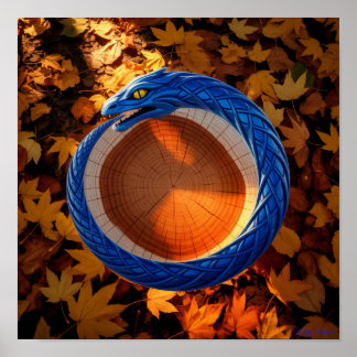 Thirteen Symbols: The Ouroboros Poster Print