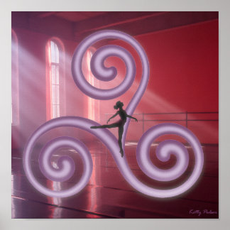 Thirteen Symbols: The Triskele Poster Print