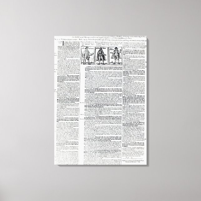 Thirty and Two Extremes of these times Canvas Print (Front)