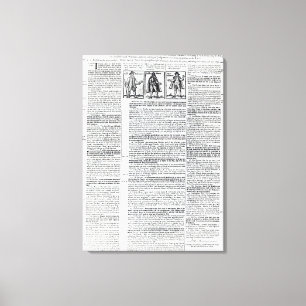 Thirty and Two Extremes of these times Canvas Print