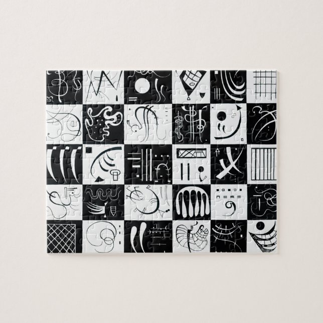 Thirty by Wassily Kandinsky Jigsaw Puzzle (Horizontal)