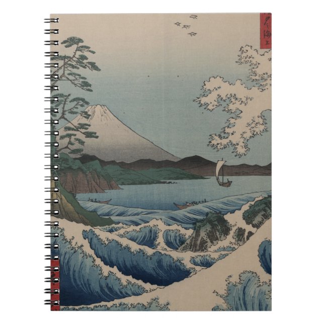 Thirty-six Views of Mount Fuji  富士三十六景,  Hiroshige Notebook (Front)