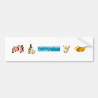 Thiruvalluvar Thirukural Bumper Sticker