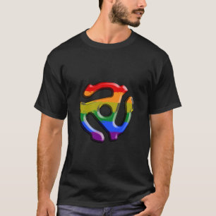 This 45 rpm adapter for turntables is a classic T-Shirt