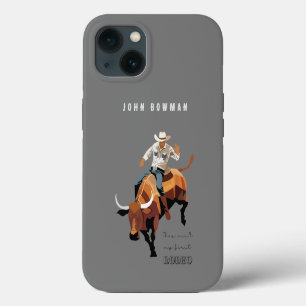 This ain't my first RODEO : Bull rider iPhone 13 Case
