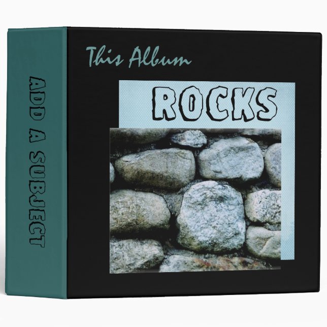 This Album Rocks Binder (Front/Spine)