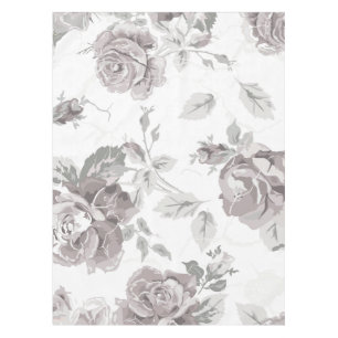 This antique blush pink rose tablecloth