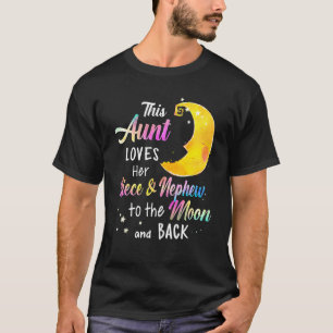 This Aunt Loves Her Niece and Nephew To T-Shirt