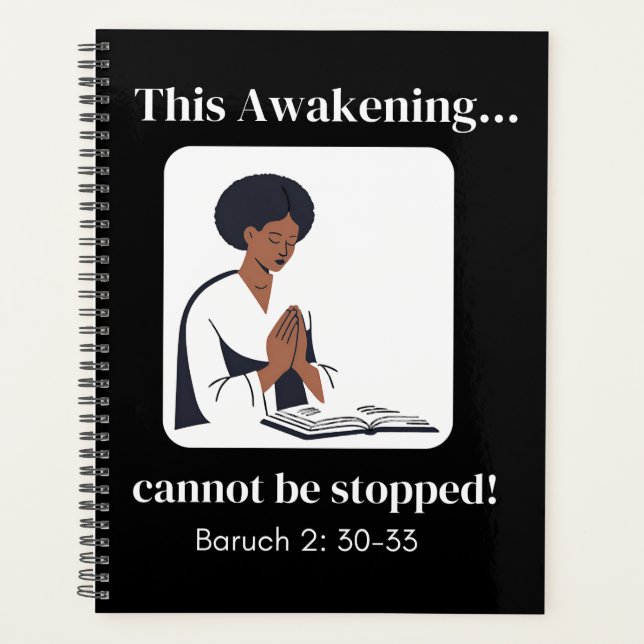 This Awakening Hebrew Israelite Design Planner (Front)