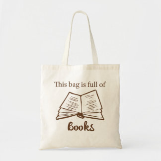 This Bag is Full of Books - Book bag