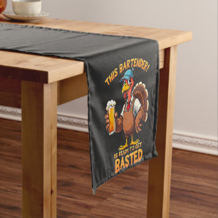 This bartender is ready to get blasted short table runner