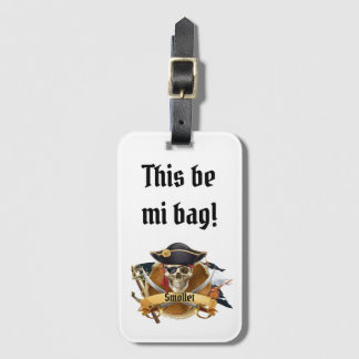 This be Mi Bag! Pirate Personalize Luggage Tag