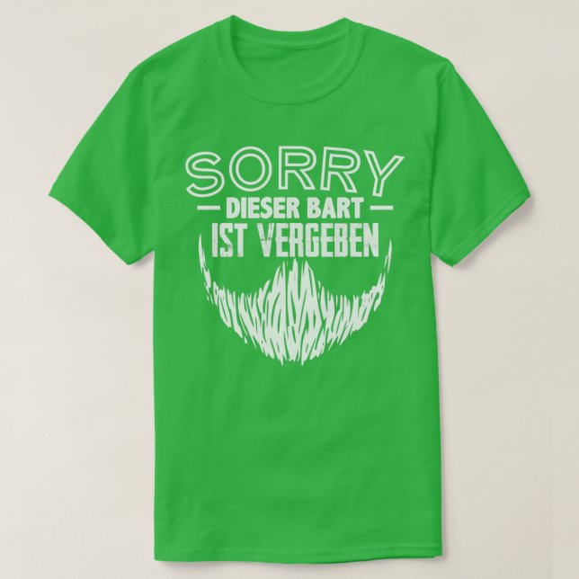 This Beard Is Assigned Beard Beard Bearded Full Be T-Shirt (Design Front)